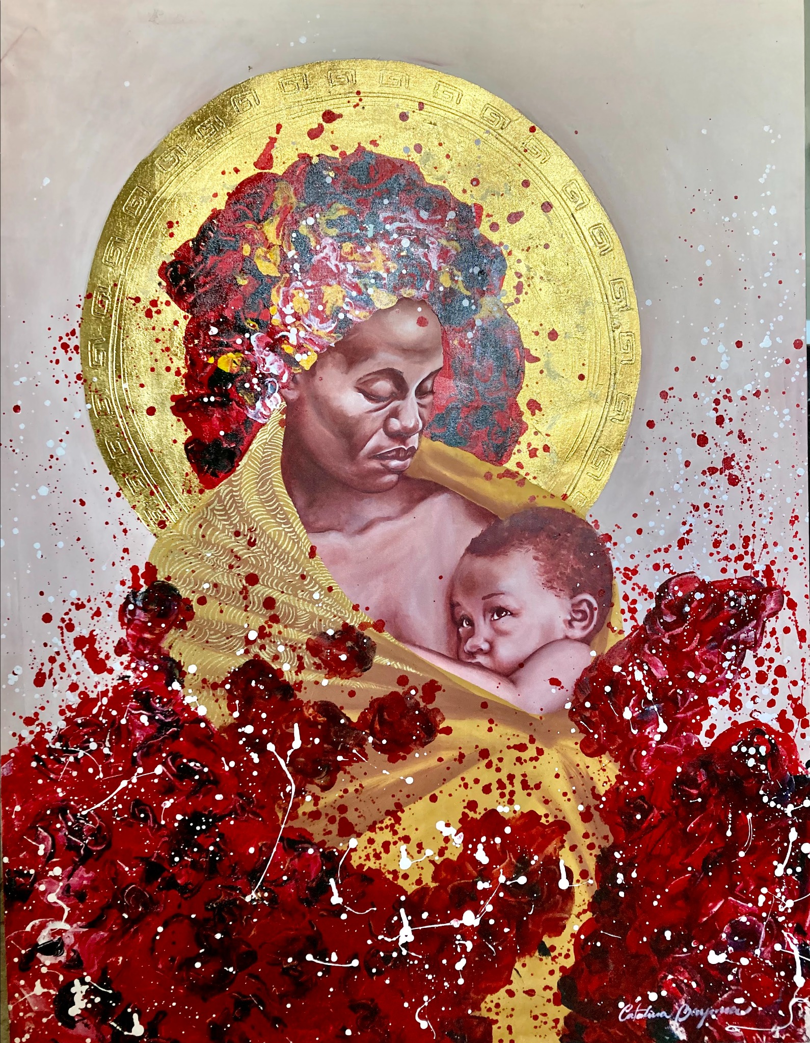 Africa Mother, by Catalina Gold