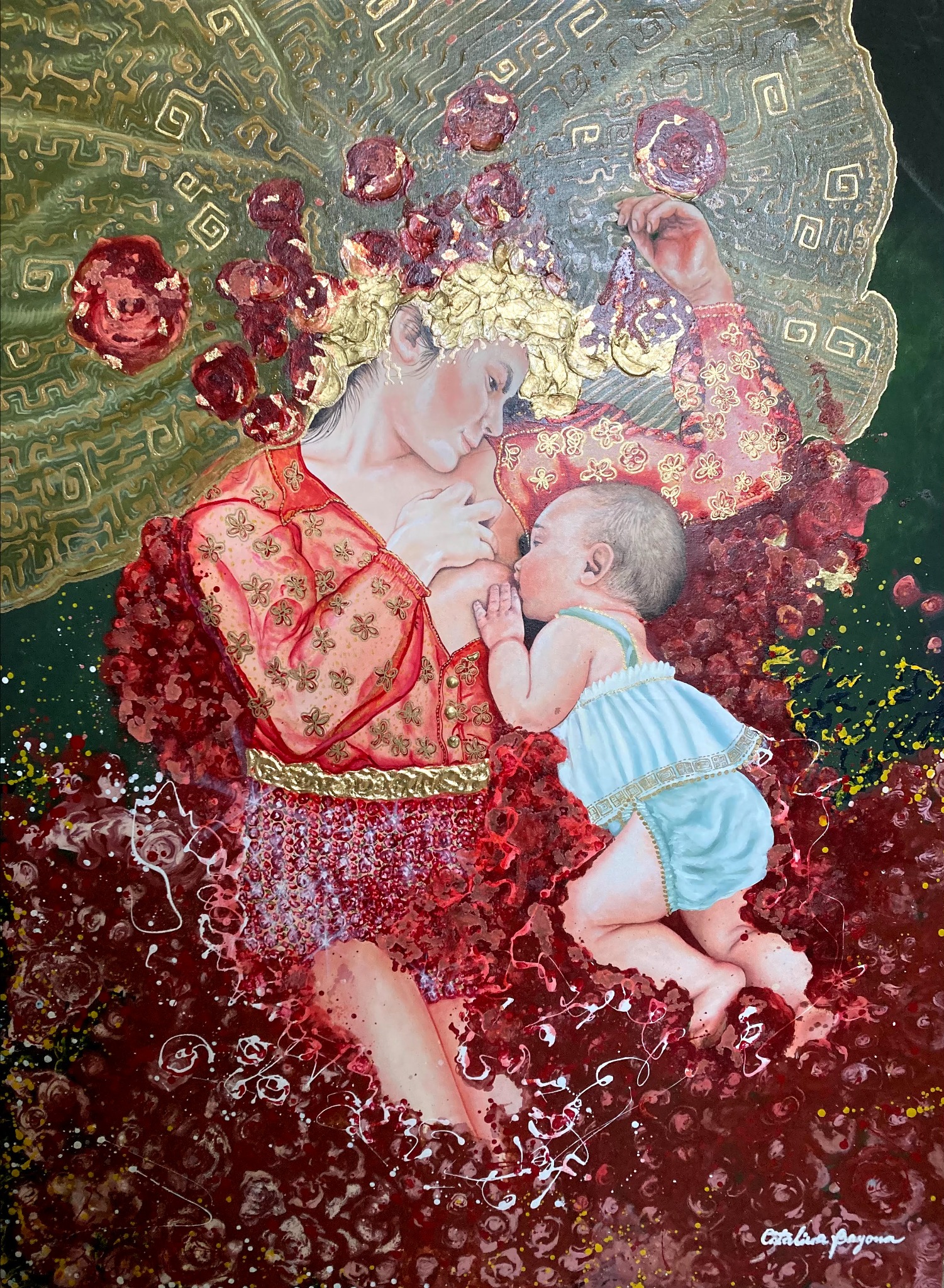 Latin Mother, by Catalina Gold