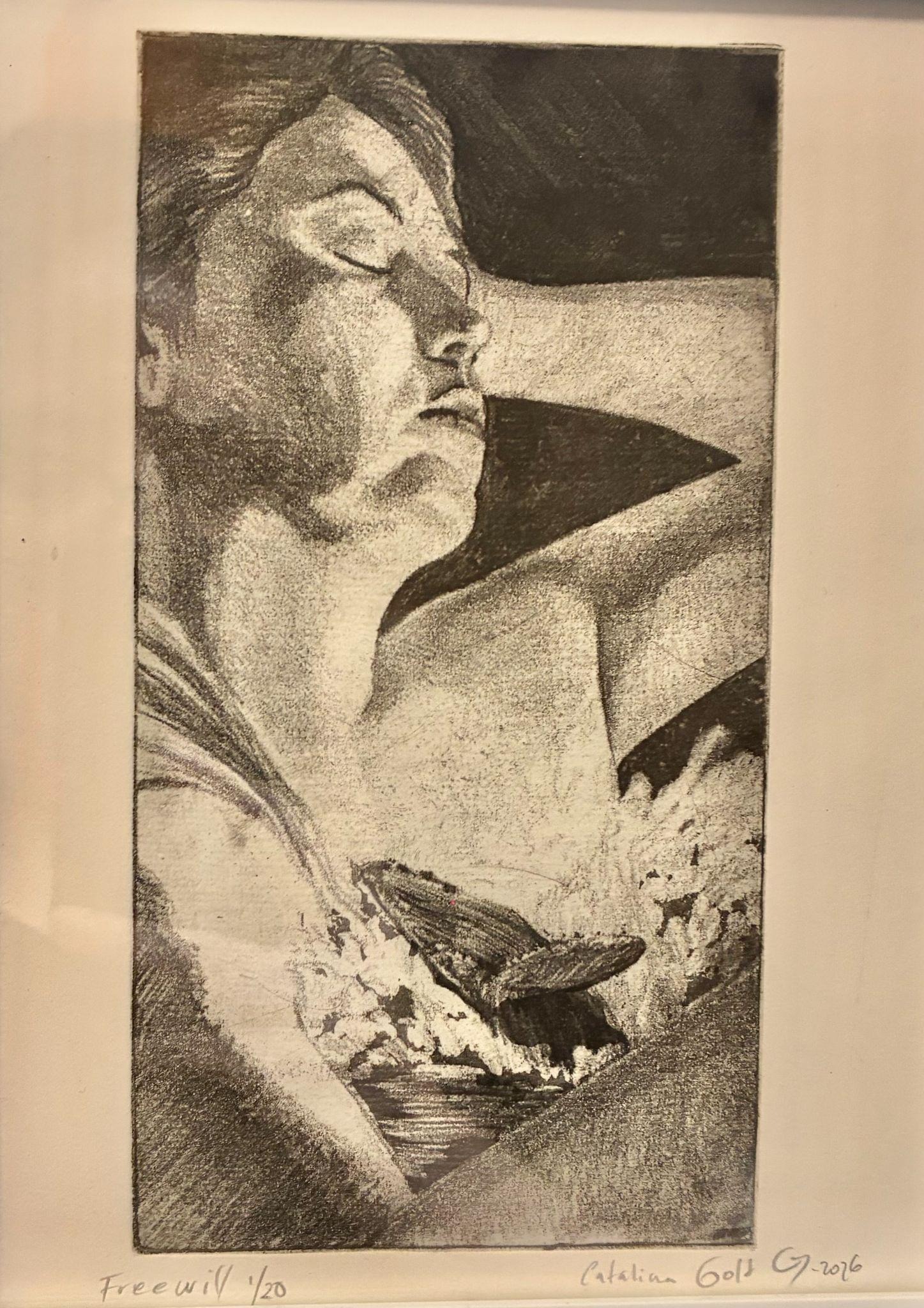 Printmaking Study I, by Catalina Gold