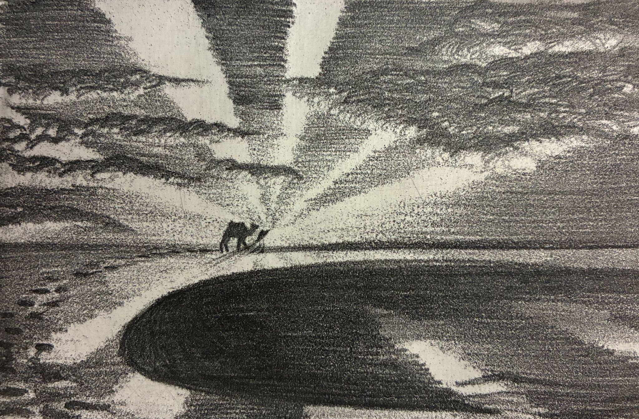 Printmaking Study II, by Catalina Gold